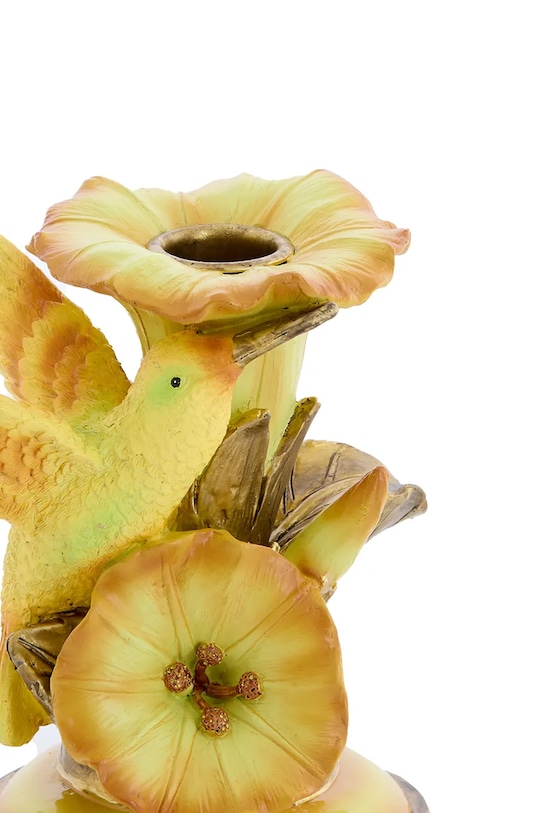 Light & Living świecznik dekoracyjny 10 x 10 x 14 cm 6075760 żółty AA00