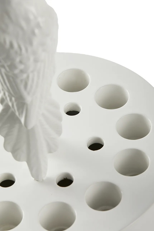 Dekoratívna váza Pols Potten bird watching 23,5 x 51 cm 240.205.123 biela