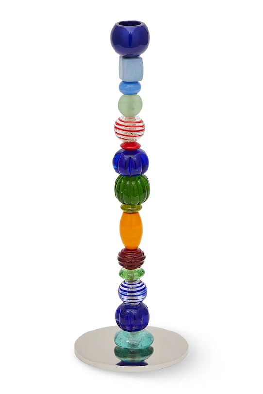 Pols Potten świecznik dekoracyjny Beads S/12 x 34 cm 390.225.198 multicolor AA00