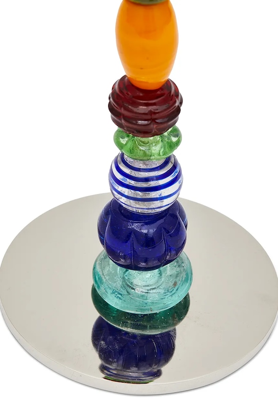 Pols Potten świecznik dekoracyjny Beads S/12 x 34 cm multicolor 390.225.198