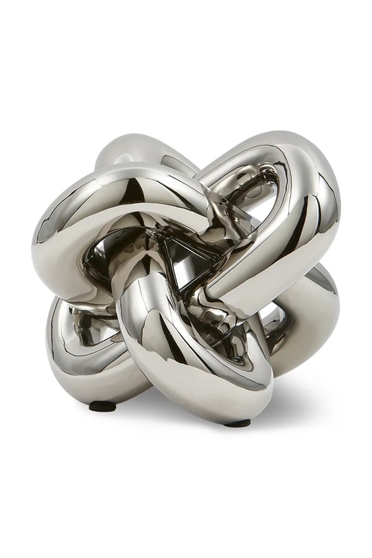 Salon i sypialnia Pols Potten figurka dekoracyjna moving silver 26 x 24 x 19 cm 240.300.040 szary