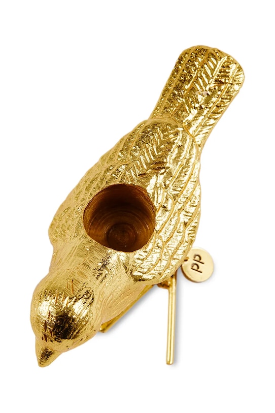 Súprava svietnikov Pols Potten flock of birds 12,5 x 5 x 7 cm 2-pak 390.225.190 žltá