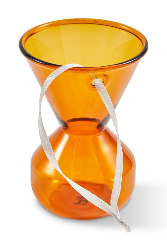 Salon i sypialnia Pols Potten zestaw wazonów dekoracyjnych ornaments fat neck 5,5 x 8,5 cm 3-pack 140.300.294 pomarańczowy