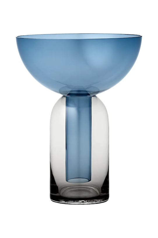 AYTM wazon dekoracyjny Torus 19,5 cm granatowy 502809001011