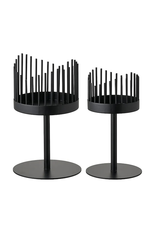 Σετ κηροπήγια House Nordic 9 x16 / 11 x 18 cm 2-pack μαύρο 4561300