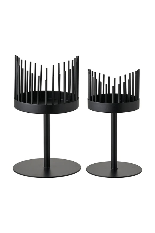 House Nordic zestaw świeczników 9 x16 / 11 x 18 cm 2-pack 4561300 czarny AA00