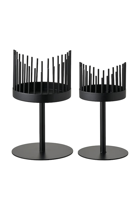 Σετ κηροπήγια House Nordic 9 x16 / 11 x 18 cm 2-pack 4561300 μαύρο AA00