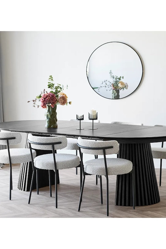 Σετ κηροπήγια House Nordic 9 x16 / 11 x 18 cm 2-pack μαύρο 4561300