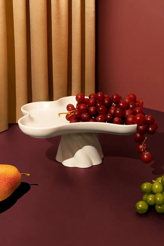 Salon i sypialnia Octaevo taca dekoracyjna Templo 27 x 24,7 x 11.5 cm OCFSI.24 beżowy