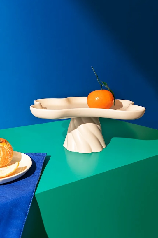 Octaevo taca dekoracyjna Templo 27 x 24,7 x 11.5 cm beżowy OCFSI.24