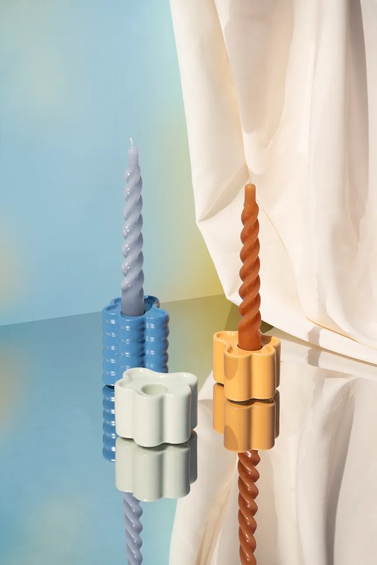 Octaevo świecznik dekoracyjny Flora 7,5 x 8,5 x 6,5 cm OCHFBL.22