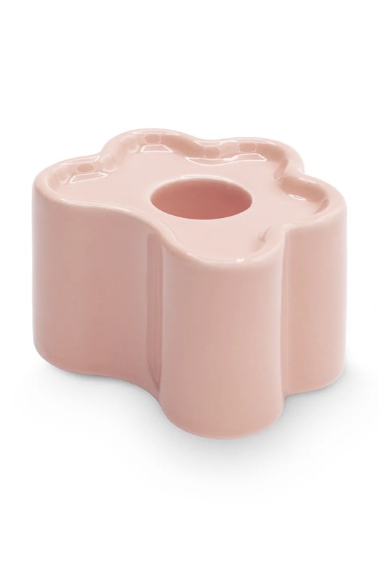 Octaevo świecznik dekoracyjny Flora 7,5 x 8,5 x 6,5 cm OCHFPI.22 różowy AA00