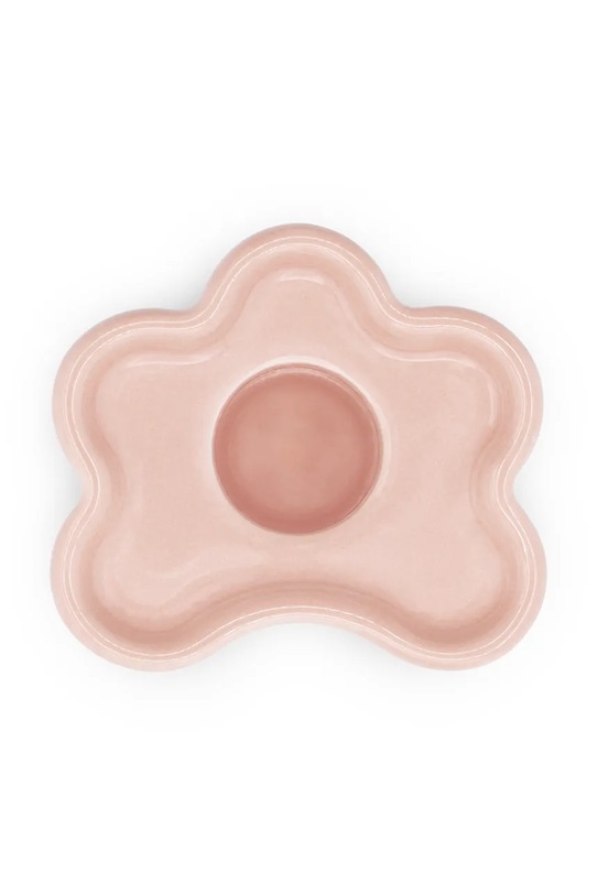 Salon i sypialnia Octaevo świecznik dekoracyjny Flora 7,5 x 8,5 x 6,5 cm OCHFPI.22 różowy