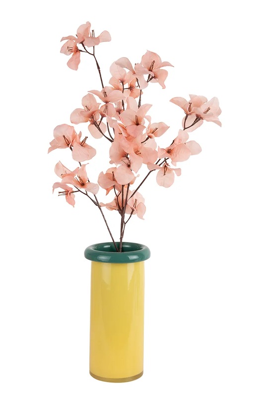 Present Time wazon dekoracyjny Plegado S PT4331LY żółty AA00