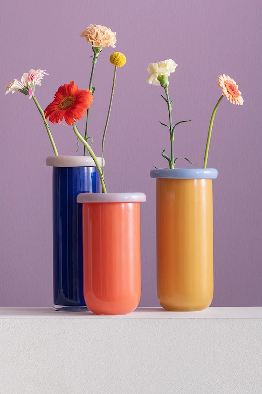 Present Time vază decorativă Plegado XL portocaliu PT4334YE