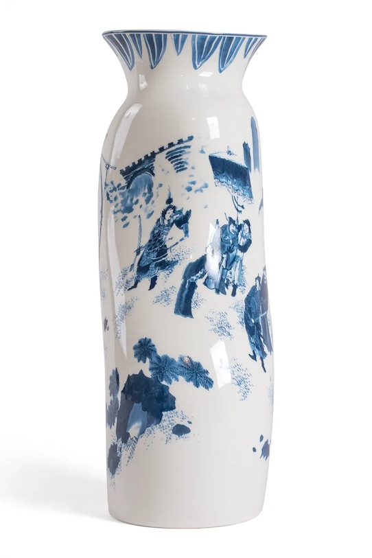 Seletti wazon dekoracyjny Classics On Acid 15,5 x 13,5 cm 11291 niebieski AA00