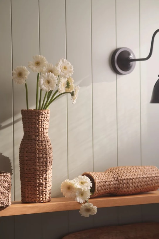 Διακοσμητικό βάζο Calma House Saigon 10 x 35 cm SAIGON.C1035.NAT μπεζ