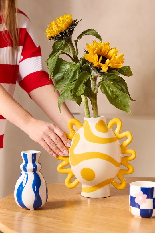 Qué Rico wazon dekoracyjny Carolina 14,5 cm 148.01386 multicolor AA00