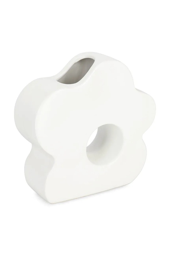 Bizzotto wazon dekoracyjny Roswell 22 x 8 x 21 cm biały 503332