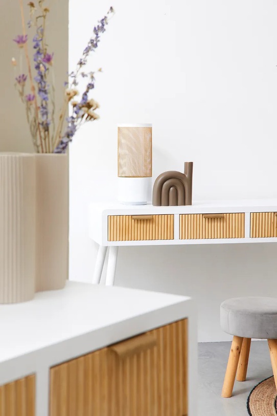 Bizzotto wazon dekoracyjny 20 x 6 x 21,5 cm 500413 fioletowy AA00