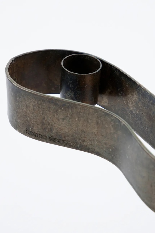 Salon i sypialnia House Doctor świecznik dekoracyjny HDFlood 35 x 10,5 x 3,2 cm 203661552 multicolor