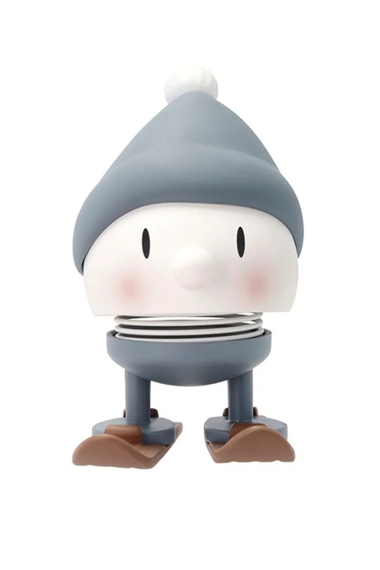 Hoptimist figurka dekoracyjna Soft Skiing Bumble 6,1 x 7,2 cm multicolor 29568