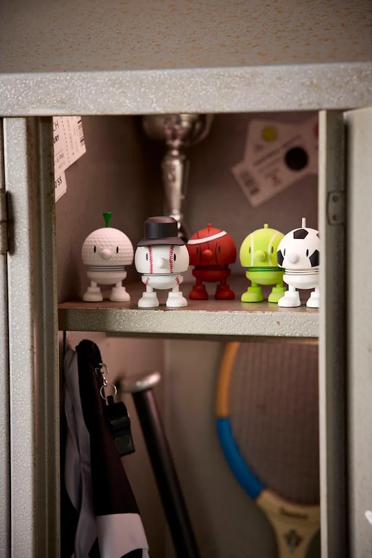 Hoptimist figurka dekoracyjna Baseball Bumble 5,9 x 7,6 cm multicolor 35671