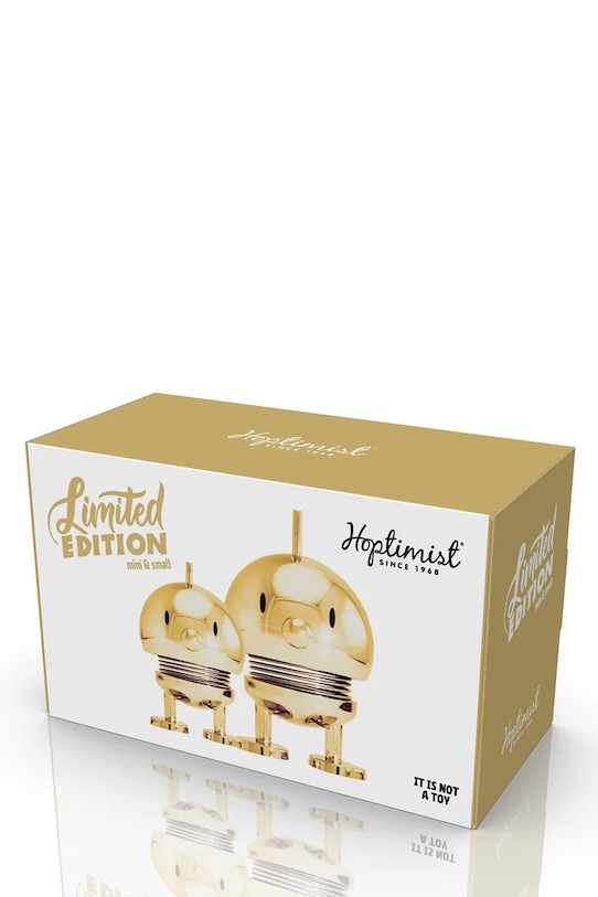 Hoptimist figurka dekoracyjna Bumble Set XS 5,8/S 7,6 cm 36532 żółty AA00