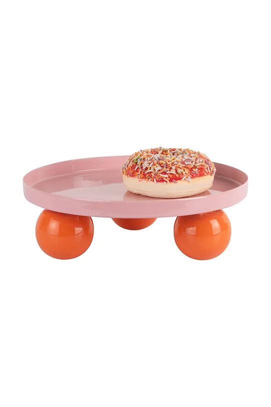 Present Time taca dekoracyjna Funky 20 cm PT4309LP różowy AA00