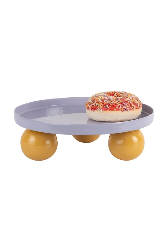 Present Time taca dekoracyjna Funky 20 cm PT4309PU zielony AA00