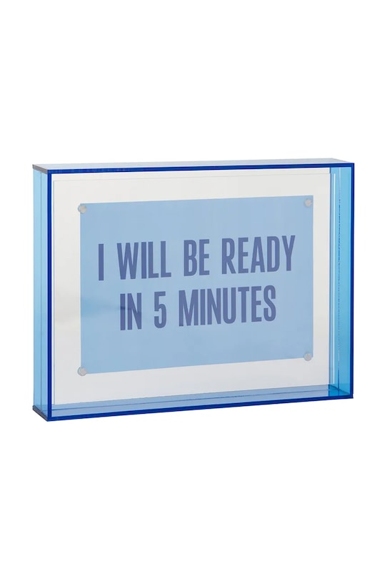 Present Time ramka na zdjęcie Gayo M/19 x 14 cm niebieski PT4325DB