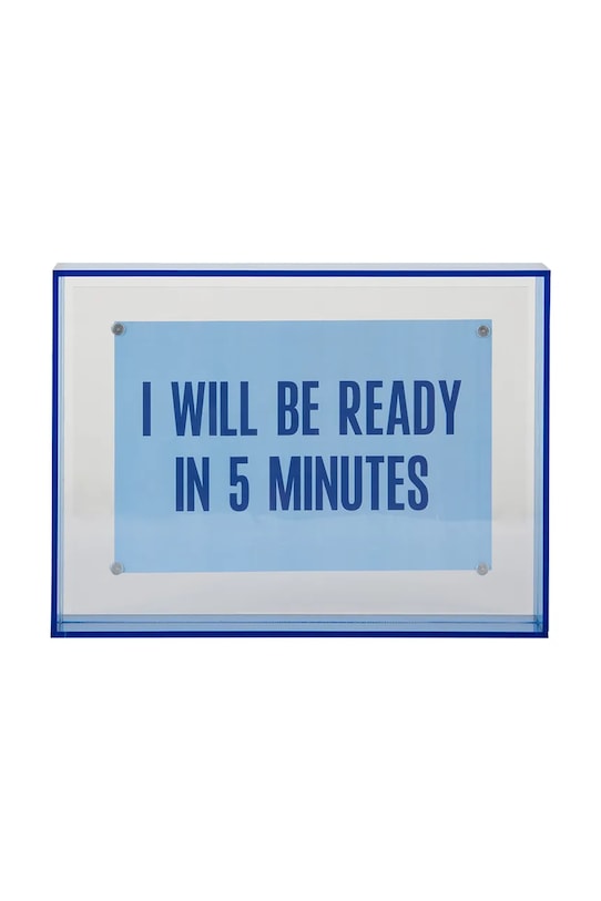 Present Time ramka na zdjęcie Gayo M/19 x 14 cm PT4325DB niebieski AA00