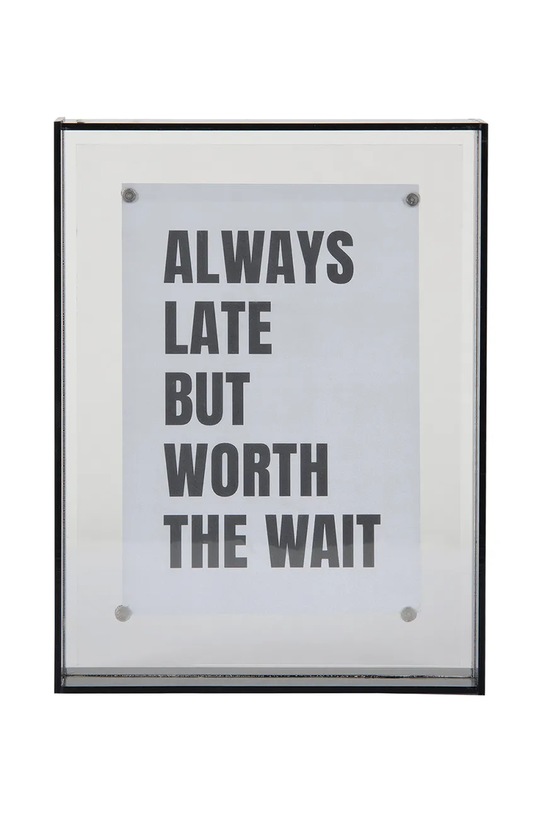 Present Time ramka na zdjęcie Gayo M/19 x 14 cm PT4325GY szary AA00