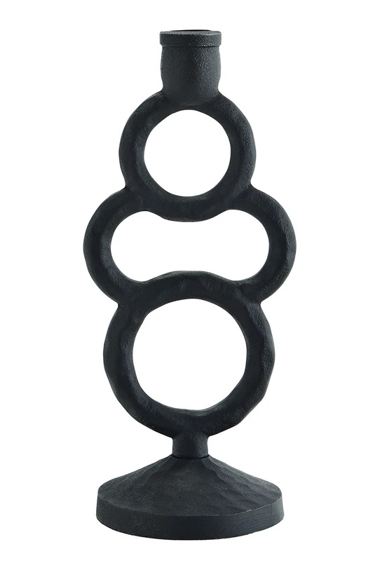 Madam Stoltz świecznik dekoracyjny 26 cm czarny DH.8091