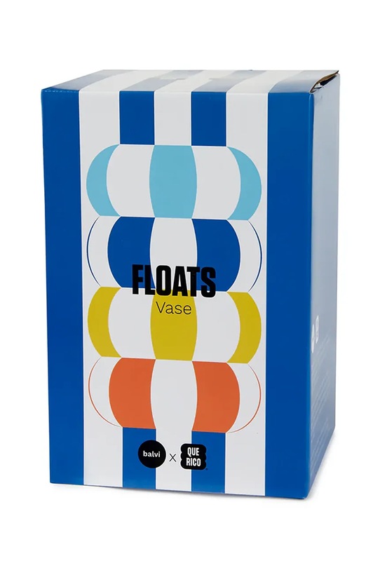 Salon i sypialnia Balvi wazon dekoracyjny Floats 12 x 20 cm 28091 multicolor