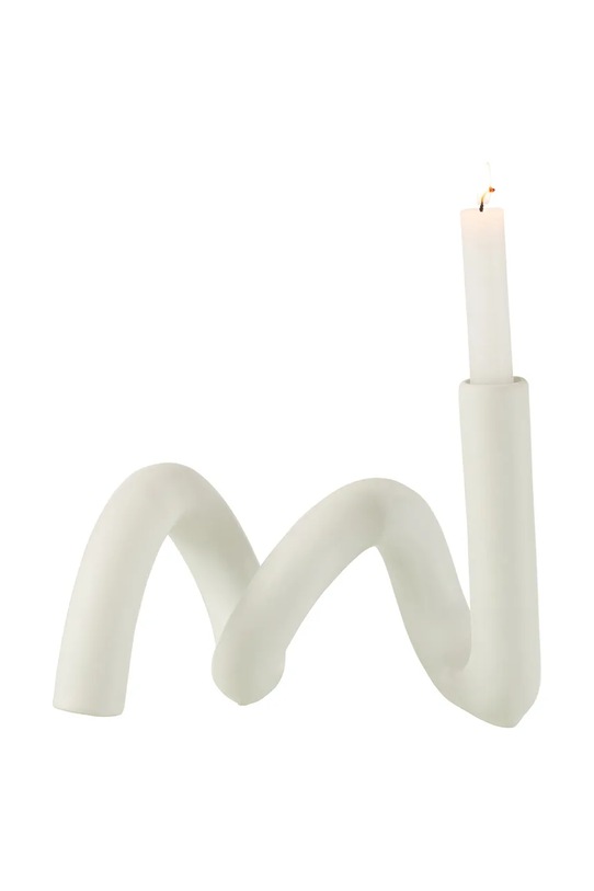 Dekoračný svietnik J-Line 27,5 x 15 x 18 cm 28005. biela AA00