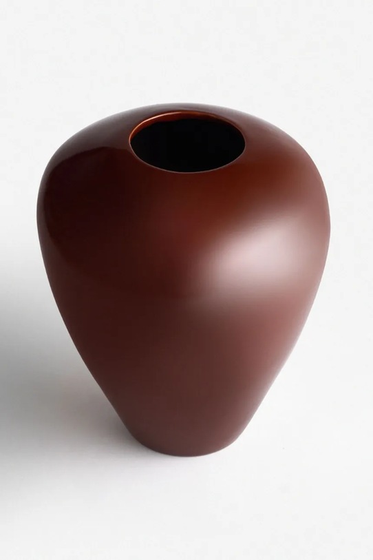 La Mania wazon dekoracyjny Isola 39 cm 5905549448144 bordowy AA00