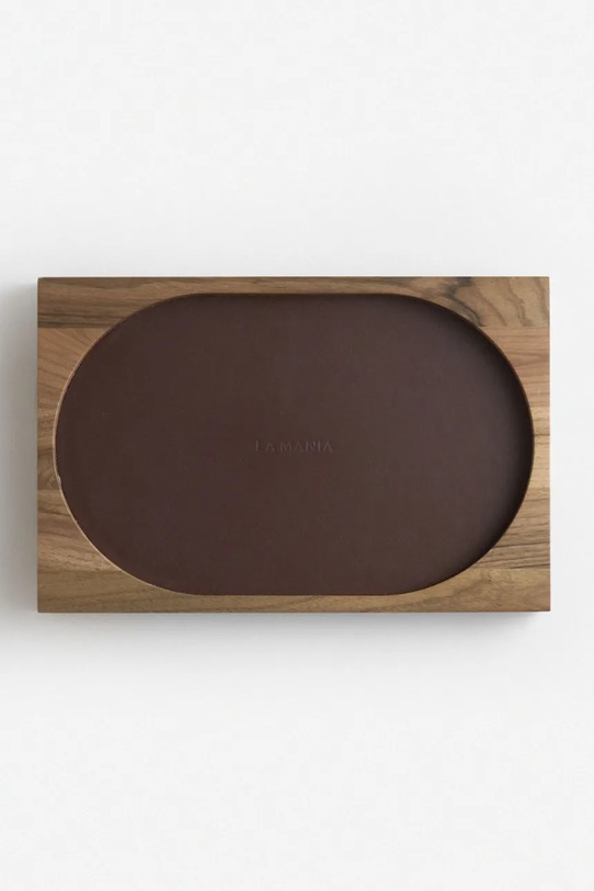 La Mania taca dekoracyjna Trave 30 x 20 x 2 cm 5905549446935 brązowy AA00