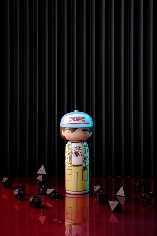 Lucie Kaas figurka dekoracyjna Kokeshi x Stranger Things 15,5 cm SI02STDU multicolor AA00