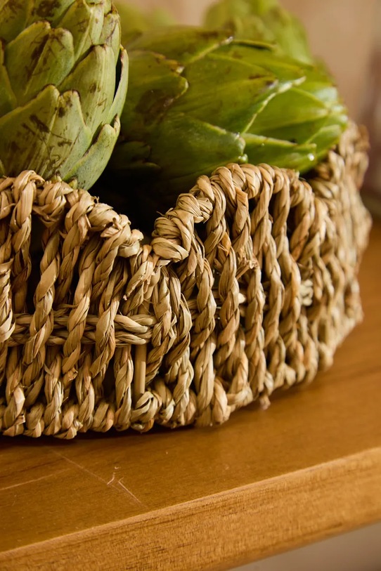 Salon i sypialnia Calma House taca dekoracyjna Pleiku 22 x 7 cm PLEIKU.22C.NAT beżowy