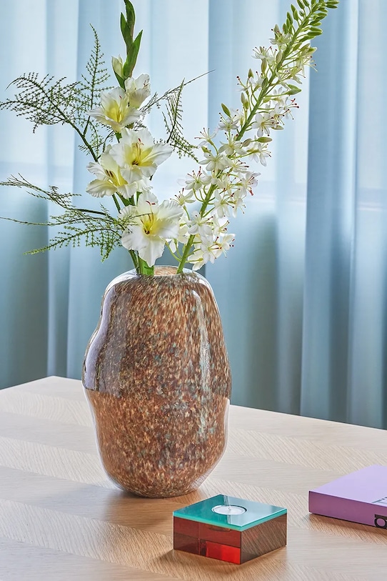 Hübsch wazon dekoracyjny Miro 29 cm 281506 multicolor AA00