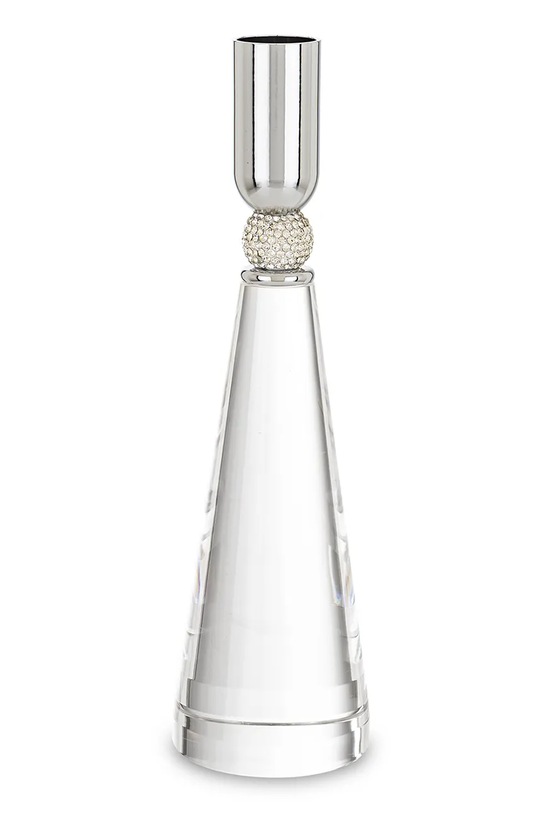 Dekoračný svietnik home & lifestyle 20,5 x 5,5 cm sivá 182817