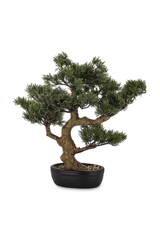 home & lifestyle sztuczne drzewko w doniczce 47 x 48 x 29 cm zielony 183106