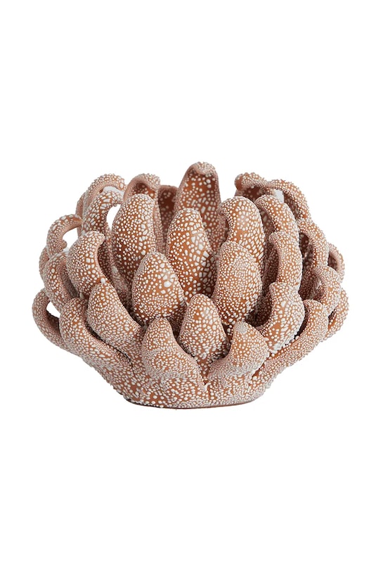 Light & Living świecznik dekoracyjny Serina 10,5 x 7,5 cm brązowy 7793683