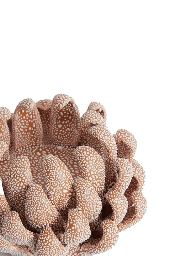 Light & Living świecznik dekoracyjny Serina 10,5 x 7,5 cm 7793683 brązowy AA00