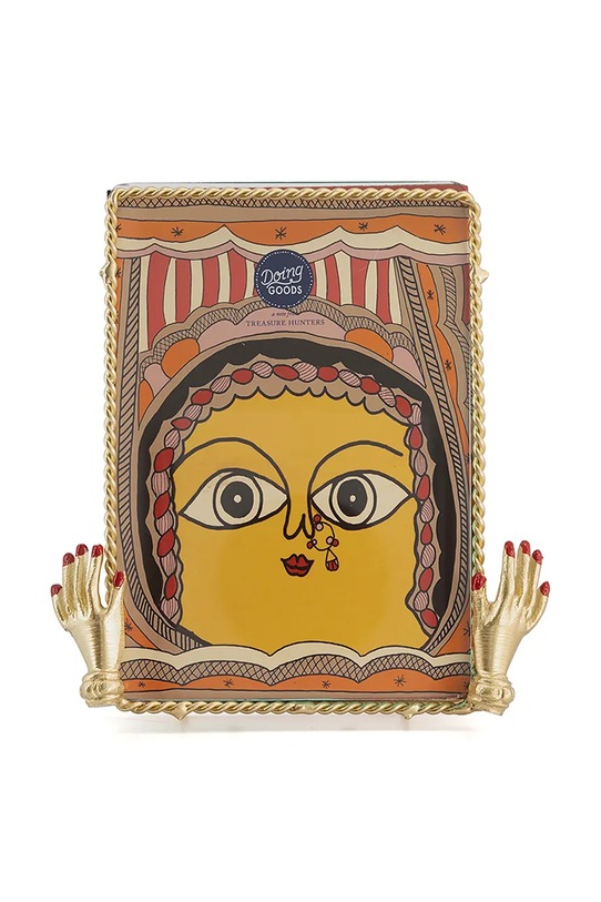 Doing Goods ramka na zdjęcie Jana 14 x 15,5 x 3,5 cm żółty 1.20.12.009.921.5