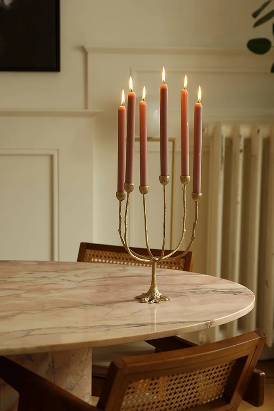 Doing Goods candeliere decorativo Misty 25 x 25 x 37 cm giallo 1.20.30.021.921.5