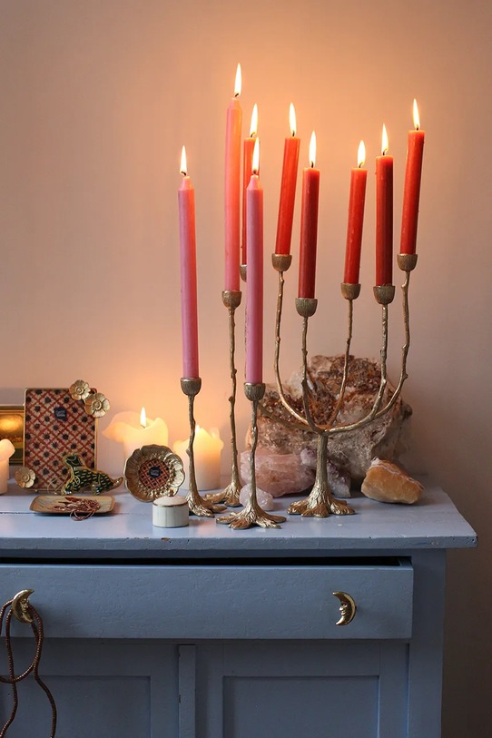 Doing Goods candeliere decorativo Misty 25 x 25 x 37 cm 1.20.30.021.921.5 giallo