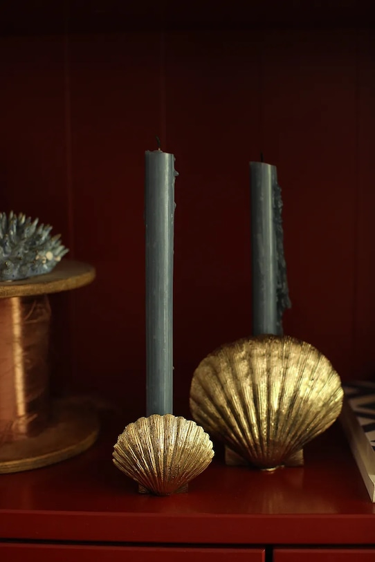 Doing Goods świecznik dekoracyjny Scarlett 8 x 8 x 7 cm żółty 1.20.30.038.926.3