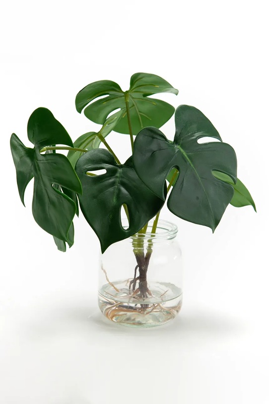 home & lifestyle sztuczna roślina w doniczce 25 x 27 cm zielony 155823